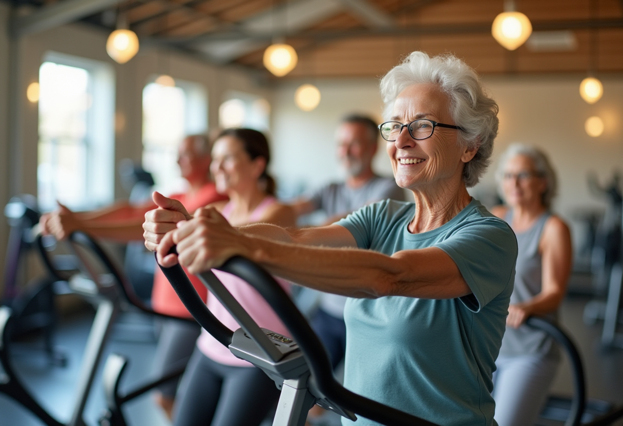 Група бігунів середнього віку